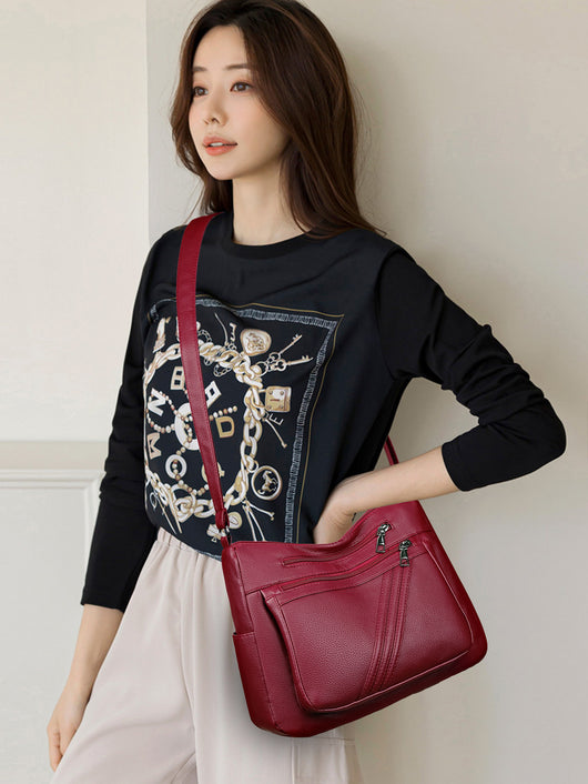 Bolso Bandolera para Mujer de Gran Capacidad y Diseño Versátil - Image 9