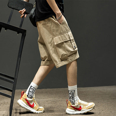 Pantalones Cortos Cargo con Múltiples Bolsillos para Hombre - Verano - Image 4