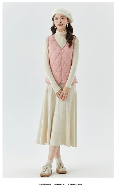 Chaleco Corto de Terciopelo para Otoño e Invierno Mujer - Image 25