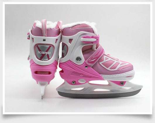 Patines de Hielo Infantiles Acolchados con Ajuste Regulable - Image 16