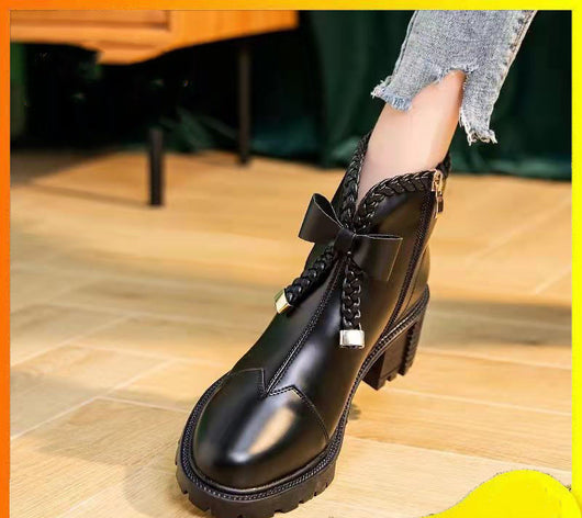 Botas Cortas de Fleece para Mujer Talla Grande - Image 11