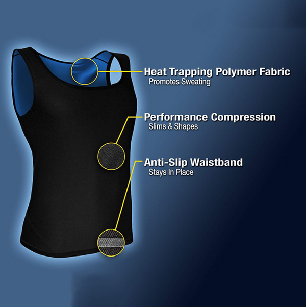 Chaleco Térmico Reductor para Abdomen - Ropa Deportiva de Alto Rendimiento