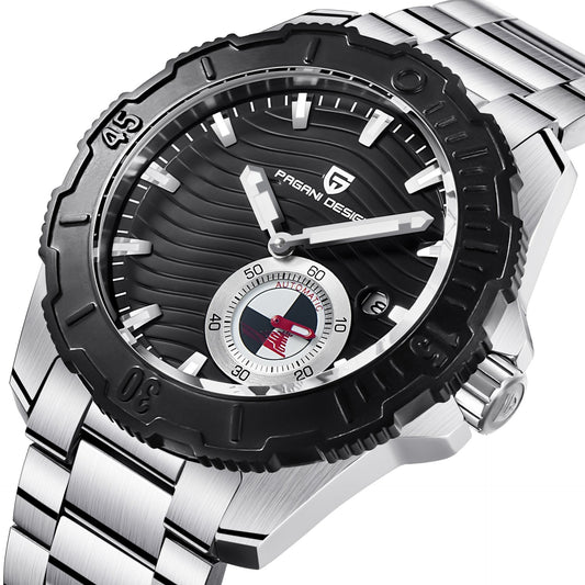 Reloj Deportivo Multifuncional Resistente al Agua con Correa de Acero - Image 2