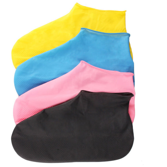 Botas de Chuva de Silicone Portáteis para Homens e Mulheres