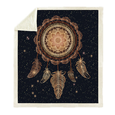 Manta Decorativa con Atrapasueños de Impresión Digital - Image 12