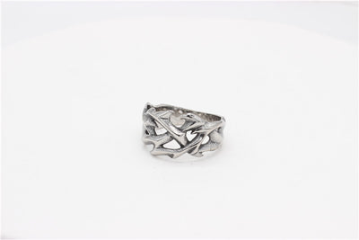 Anillo de Acero Titanio para Hombre con Diseño Dragón Totem - Image 9