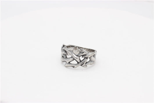 Anillo de Acero Titanio para Hombre con Diseño Dragón Totem - Image 9