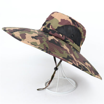 Gorro Camuflado Protector Solar Transpirable para Pesca y Aventura - Image 4