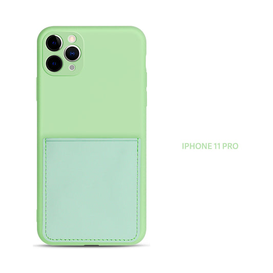 Funda de silicona líquida para teléfono