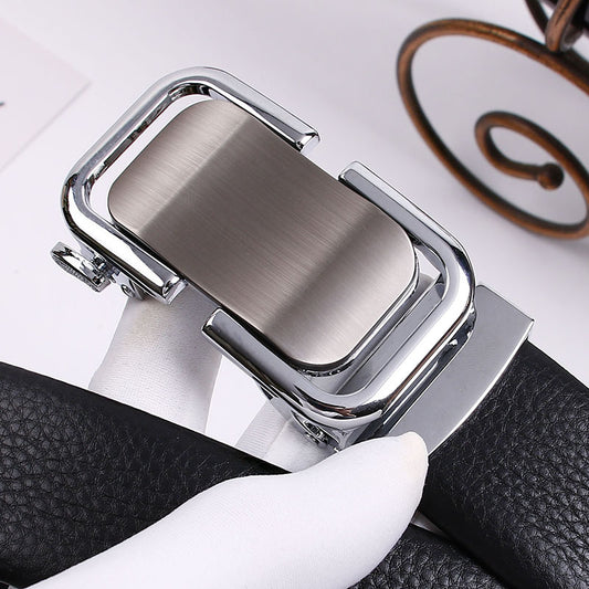 Cinturón de Cuero Genuino para Hombre - Estilo Casual Premium - Image 2