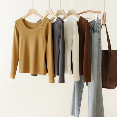 Camiseta Larga Holgada de Algodón para Mujer - Efecto Adelgazante - Image 11