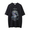 Camiseta Estampada Desgastada para Hombre