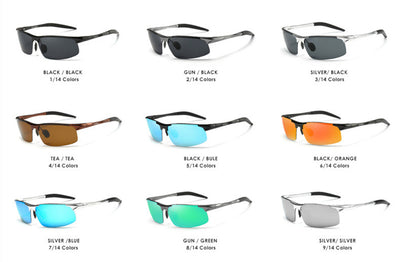 Gafas de Ciclismo Polarizadas con Aleación de Magnesio - Image 2