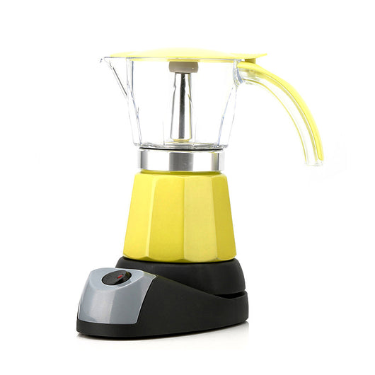 Cafetera Moka Eléctrica Octagonal de Aluminio - Image 6