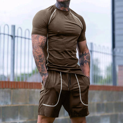 Shorts de Compresión Deportivos para Hombre - Conjunto Fitness y Running - Image 34