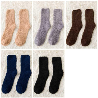 Calcetines Térmicos Felpa de Coral para Hombre - Calidez Esponjosa Invierno - Image 10