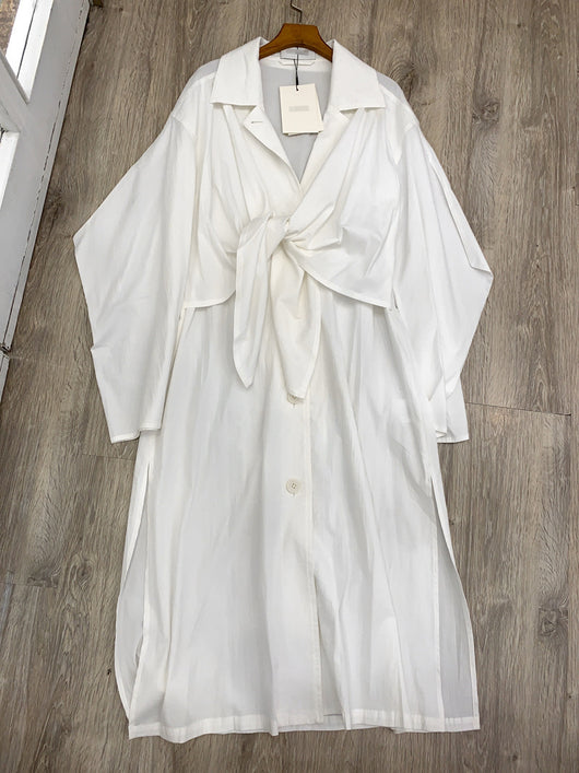 Abrigo Trench Coat con Solapas - Image 4