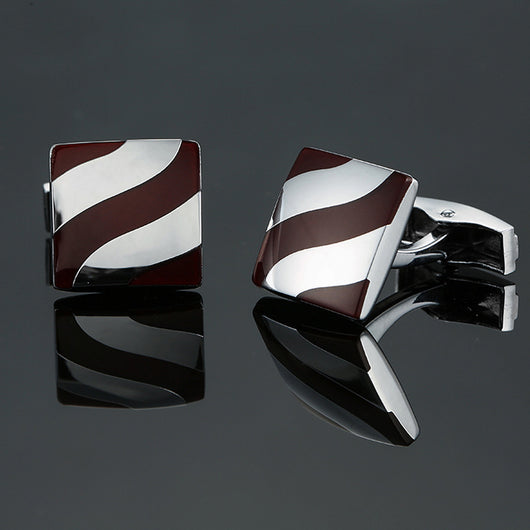 Gemelos Vintage con Patrón Esmaltado - Colección Cube Artesanal - Image 17