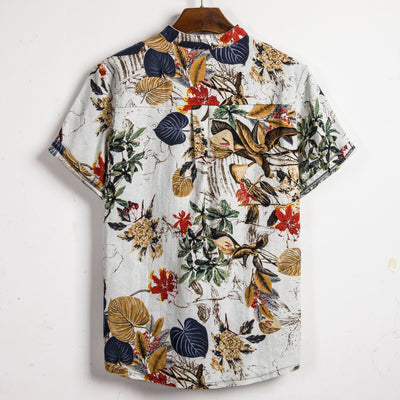 Camisa Slim Hombre con Contraste de Color e Impresión Gráfica - Image 16