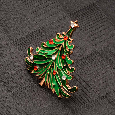 Broche Navideño Elegante con Alfiler de Seguridad - Image 4