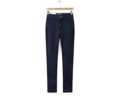 Pantalones Vaqueros Ajustados Elásticos para Mujer - Corte Lápiz Moderno - Image 3
