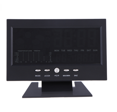 Reloj de Escritorio Digital Multifunción con Pantalla Grande y Clima - Image 2