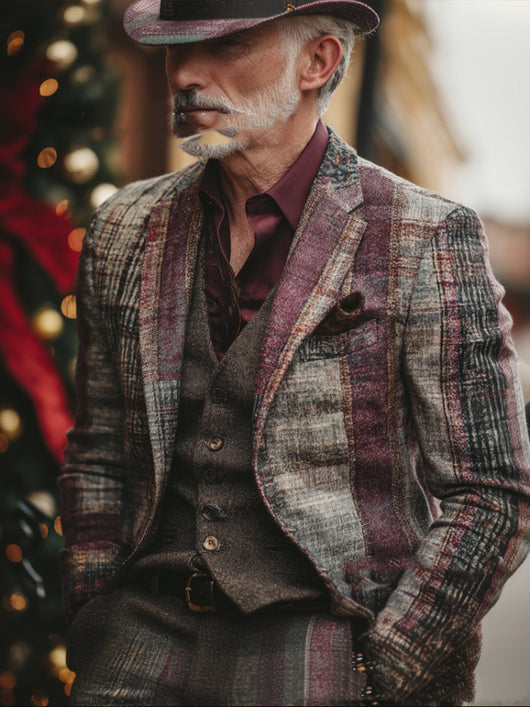Blazer Floral para Hombre con Estampado Moderno - Image 14