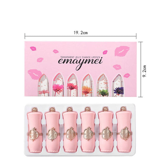 Bálsamo Labial Termocrómico Gelatina Floral - Brillo Hidratante Cambia de Color - Image 8