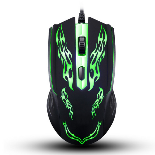 Ratón Gaming USB con Luz Respirable Multicolor para Oficina y Competencia - Image 8