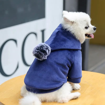Abrigo Polar con Capucha para Perros y Gatos - Pijama de Invierno para Mascotas Pequeñas - Image 33