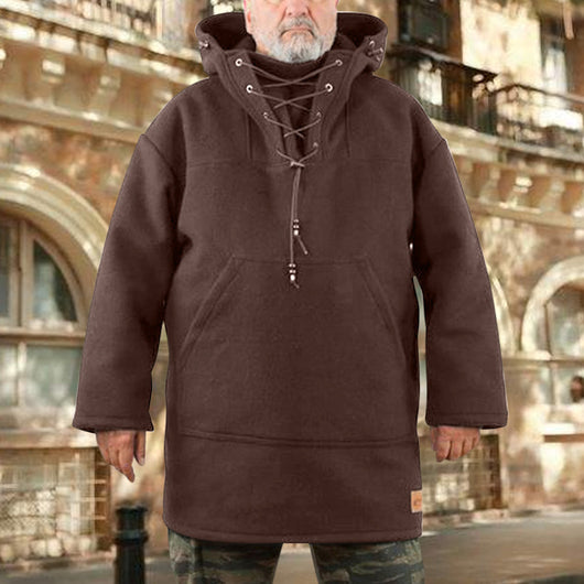 Sudadera Casual con Cordones para Hombre - Hoodie Cómodo y Versátil - Image 21
