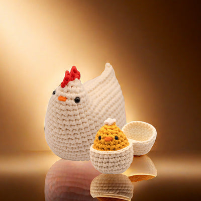 Kit DIY de Muñeca Abeja Tejida a Mano en Lana - Image 9