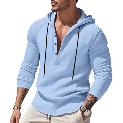 Sudadera Hoodie Suelta Casual para Hombre - Image 5