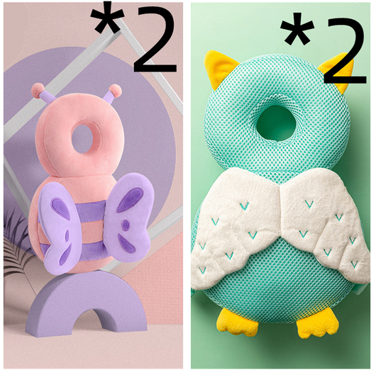 Cojín Protector de Cabeza para Bebé con Alas de Ángel - Image 36