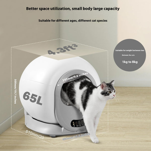 Arenero Inteligente Automático para Gatos con Desodorante
