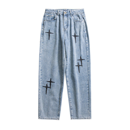 Jeans Holgados de Pierna Ancha para Hombre - Image 6