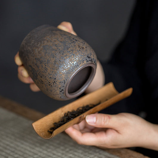 Recipiente de Té Retro en Gres con Cierre Hermético Antigoteo - Image 10