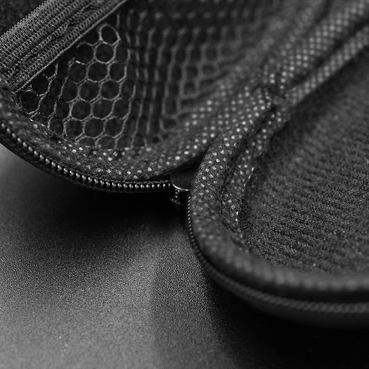 Estuche Portátil de Cuero para Auriculares Ovalado - Image 3