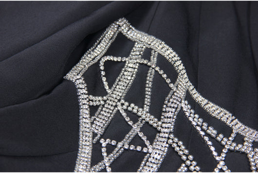 Blazer Ejecutivo para Mujer con Detalles de Diamantes y Efecto Reductor - Image 19