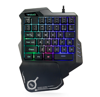 Teclado Gaming Mecánico Una Mano RGB Portátil Mini Keypad - Image 9