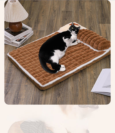 Cama Térmica Removible para Mascotas - Almohadilla Abrigada para Perros y Gatos - Image 14