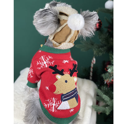 Suéter Navideño Acolchado para Perros - Abrigador Cómodo - Image 2