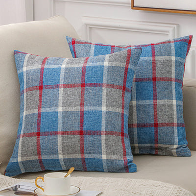 Almohada de Lino y Algodón para Sofá - Diseño Liso y Elegante - Image 20