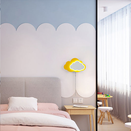 Lámpara de Pared Minimalista Nube Creativa para Dormitorio - Image 4