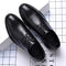 Zapatos Formales de Cuero Genuino para Hombre Talla Grande