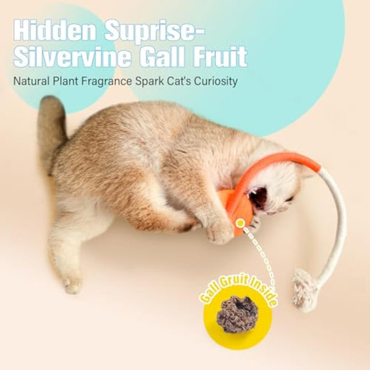 Juguetes para Gatos con Cuerda de Sisal y Hierba Gatera - Juguetes Seguros para Gatos Aburridos - Image 5