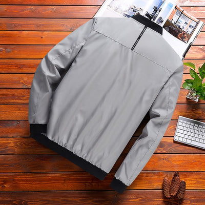 Chaqueta Slim Fit Coreana para Hombre - Abrigo Versátil Primavera Otoño - Image 9