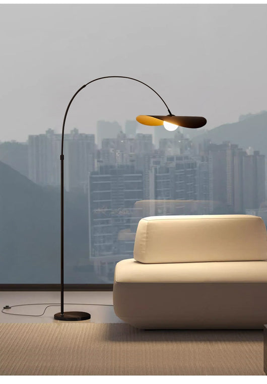 Lámpara de Pie Hat Minimalista Moderna para Sala de Estar - Image 14