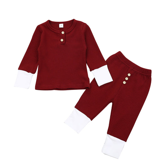 Conjunto Infantil de Blusa Manga Larga y Pantalón - Image 5