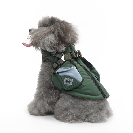 Mochila de Transporte para Mascotas con Cierre Dorsal